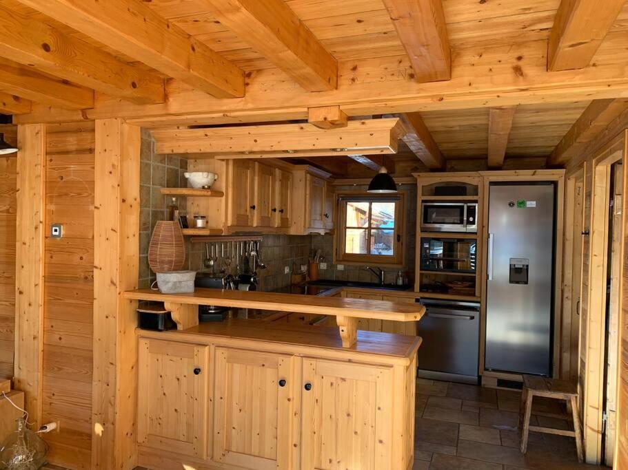 Superbe Chalet Les Contamines-Montjoie Luaran gambar