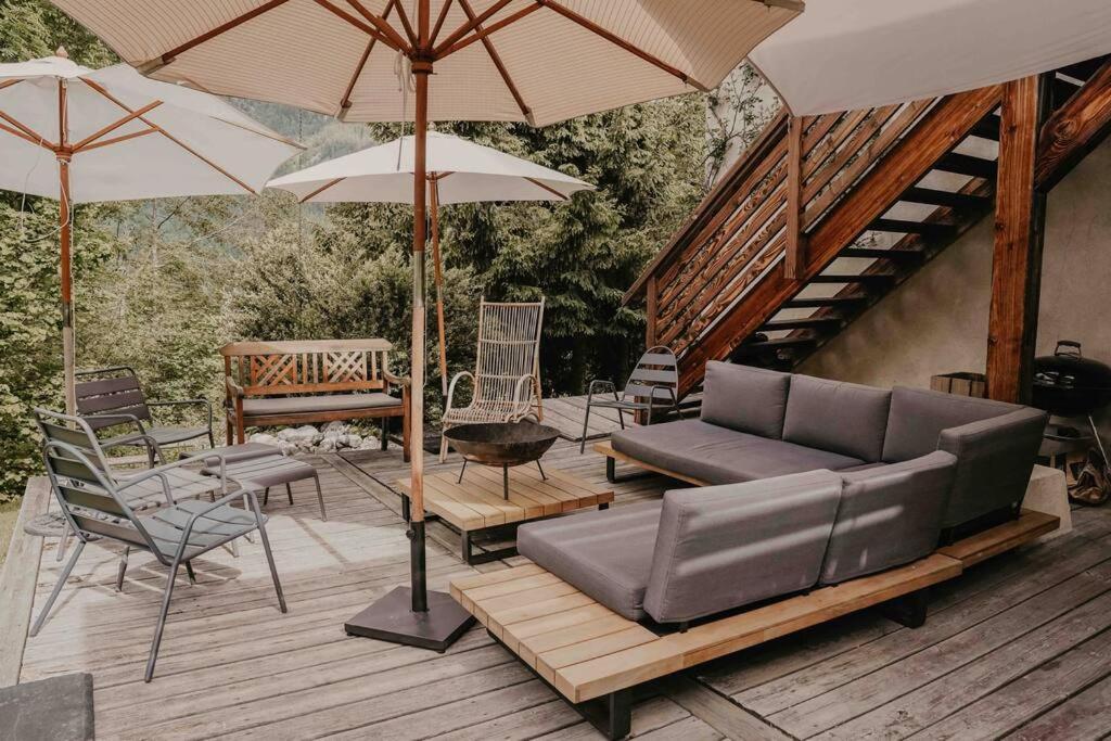 Superbe Chalet Les Contamines-Montjoie Luaran gambar