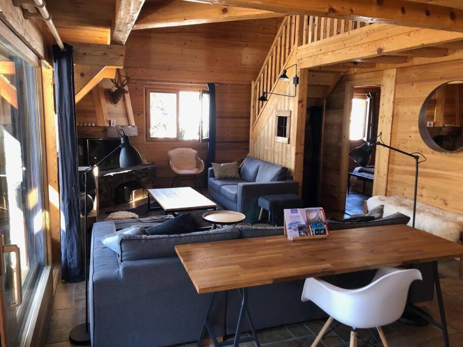 Superbe Chalet Les Contamines-Montjoie Luaran gambar