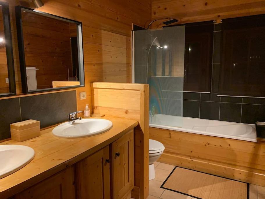 Superbe Chalet Les Contamines-Montjoie Luaran gambar