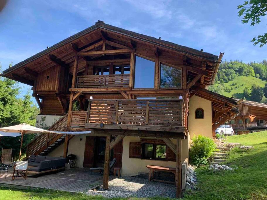 Superbe Chalet Les Contamines-Montjoie Luaran gambar