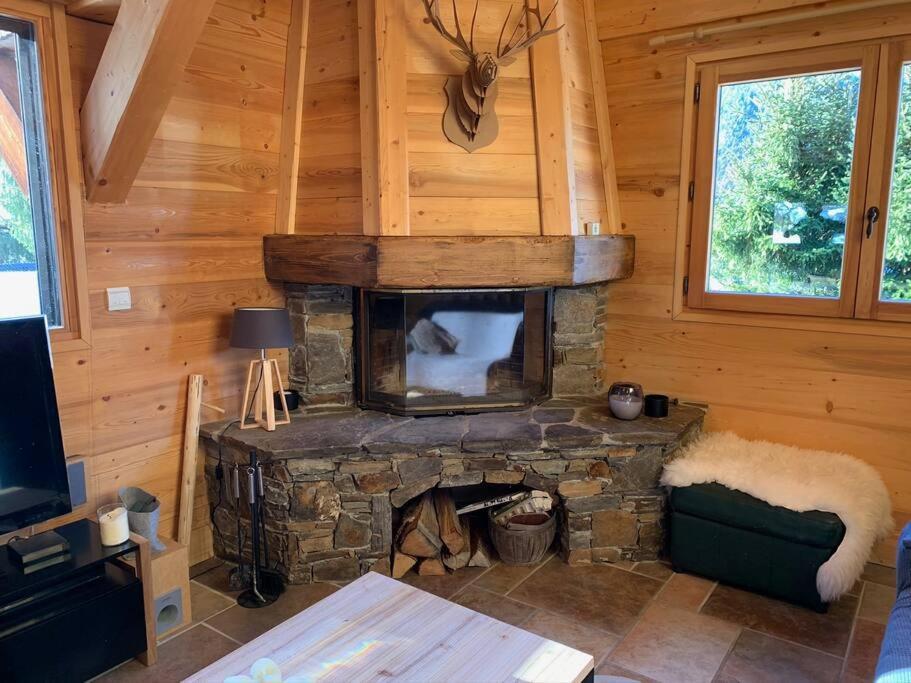 Superbe Chalet Les Contamines-Montjoie Luaran gambar