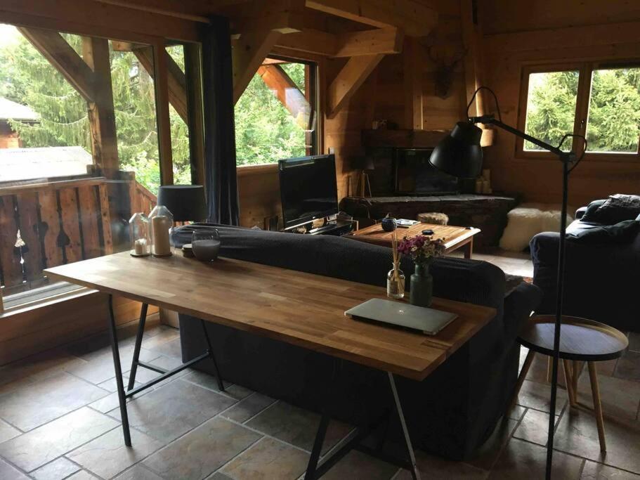 Superbe Chalet Les Contamines-Montjoie Luaran gambar