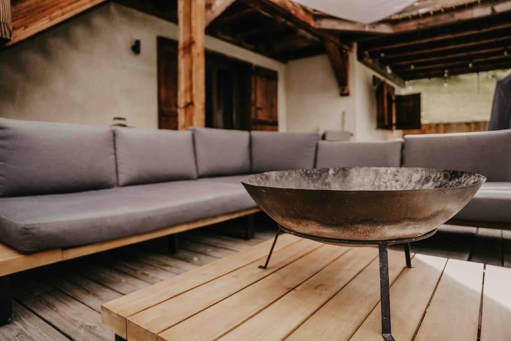 Superbe Chalet Les Contamines-Montjoie Luaran gambar