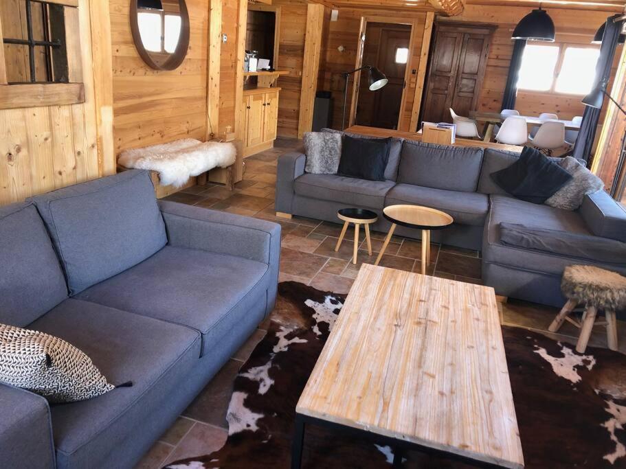 Superbe Chalet Les Contamines-Montjoie Luaran gambar