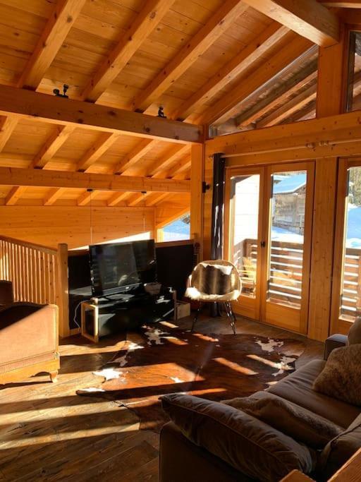 Superbe Chalet Les Contamines-Montjoie Luaran gambar